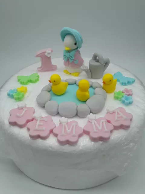 Edible Letters Age Handmade Birthday Christening Baby Shower Cake Toppers