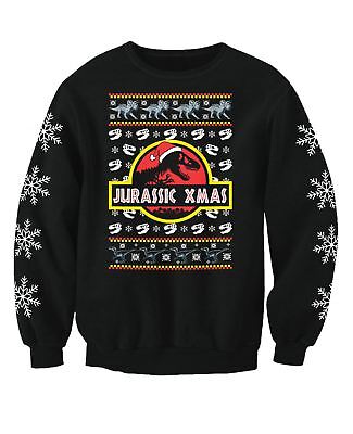 Dinosaur Jurassic Park Movie Inspired Novelty Adults Christmas Jumper Sweatshirt