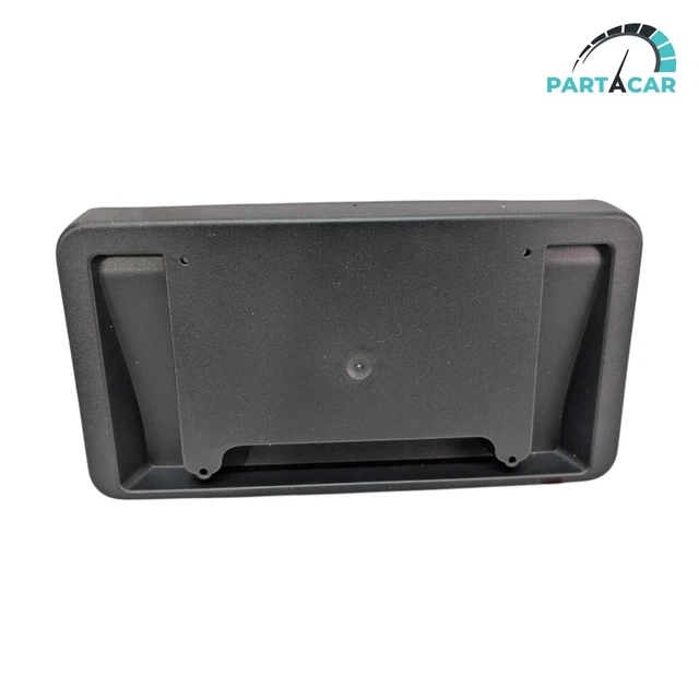 Plaque Immatriculation Avant KTM Par Polisport - Réplique OEM Blanc Brillant, Pour KTM 65 SX/XC 09-15