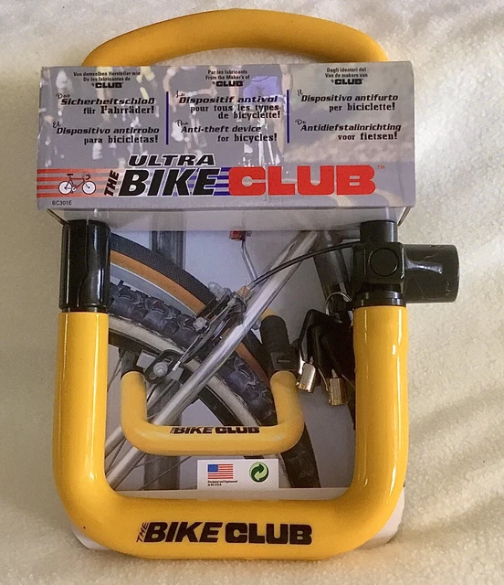 THE ULTRA BIKE Club Anti Theft Device. Heavy Duty 3 Keys. New & Unused