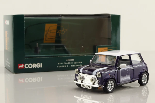 Corgi CC82205; Rover Mini; Classic Edition Cooper S: Amaranth; Very Good Boxed