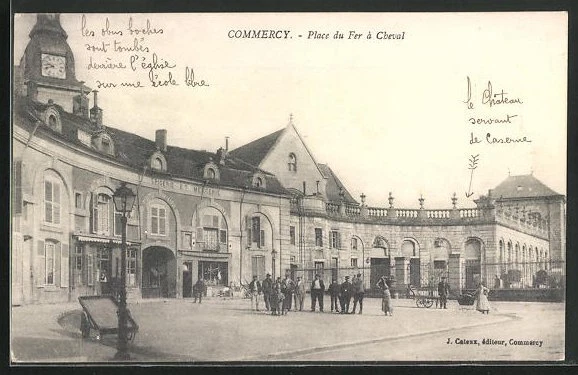 CPA Commercy, Place du Fer à Cheval