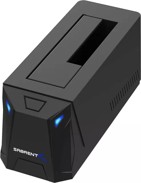 SABRENT Festplatten Dockingstation fur 2,5" 3.5" SATA HDD und SSD USB A 5Gbps (E