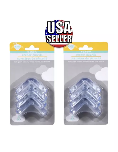 ✅Angel of Mine Safety Corner Guards, 2 Packs Of 4 Glass Wood Tables#️⃣0706-A03