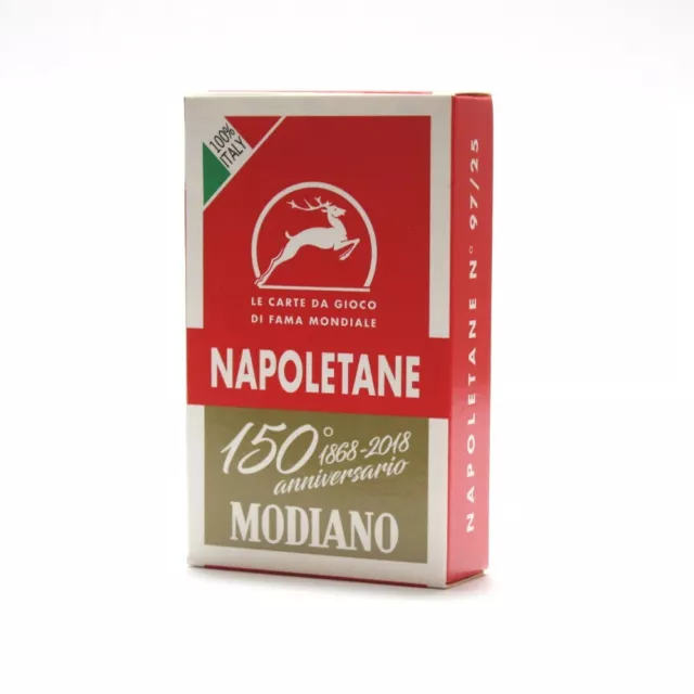 Modiano Napoletane Italian Playing Cards Briscola and scopa