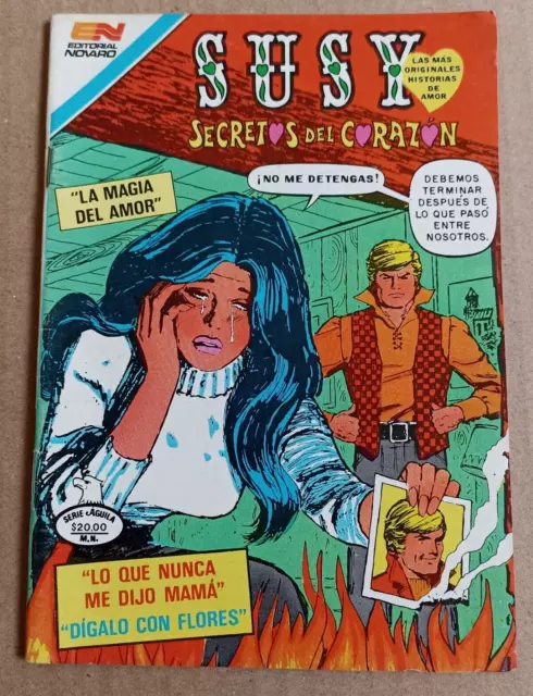 SUSY mini comic NOVARO foreign VINTAGE HEART THROBS #143 DC foreign VARIANT fire