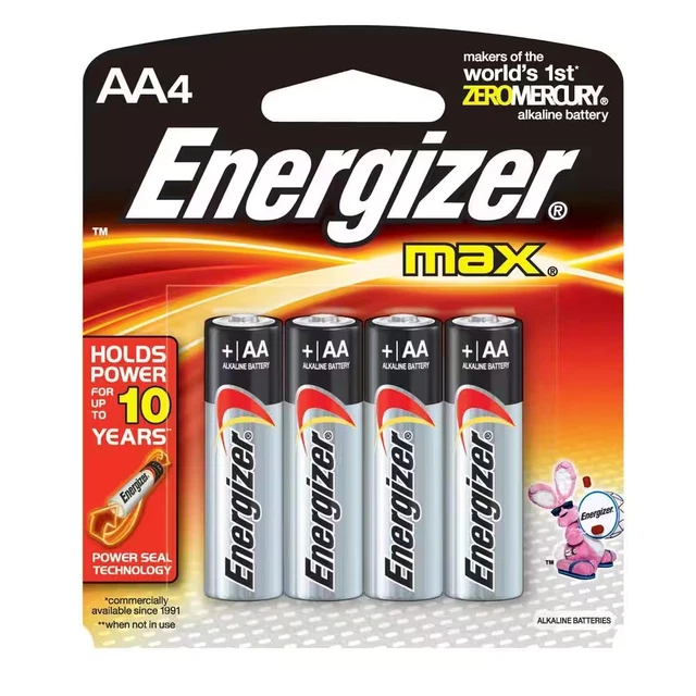MAX Alkaline AA Battery (4-Pack)