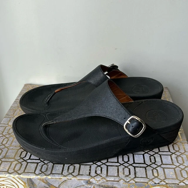 Fitflop Lulu Platform Thong Sandals Women's size 9