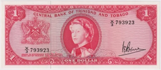 Trinidad and Tobago 1969 1 Dollar P# 26c Uncirculated