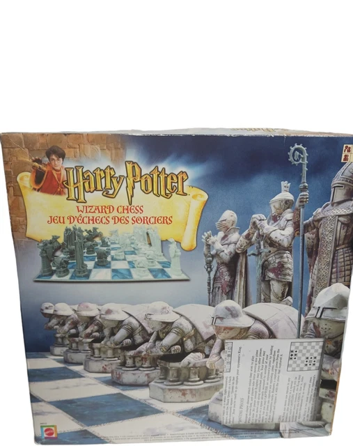 VINTAGE HARRY POTTER Wizard Chess Set Complete by Mattel 2002 24.58