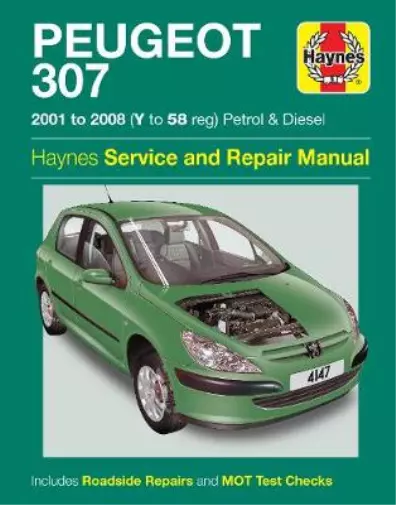 Peugeot 307 Petrol & Diesel (01 - 08) Haynes Repair Manual (Haynes Service and R
