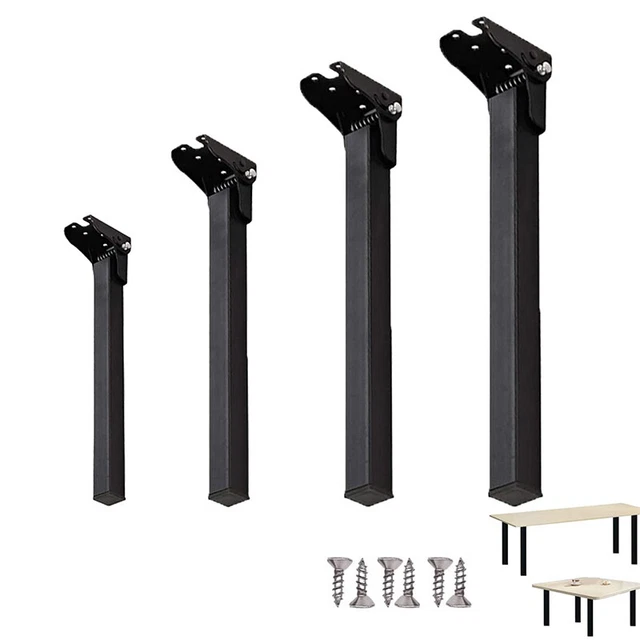 BLACK FOLDING TABLE Leg Campervan Motorhome Caravan Hinged Table Leg 14