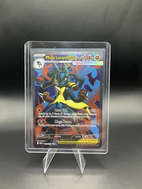 Mega Lucario ex 160/132 Ultra Rare Mega Evolution NM/M main image 0