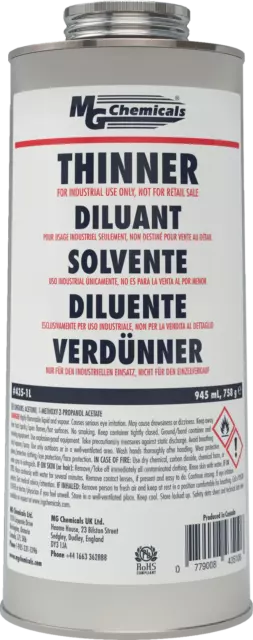 MG Chemicals 4352 Verdünner 2, 945 ml