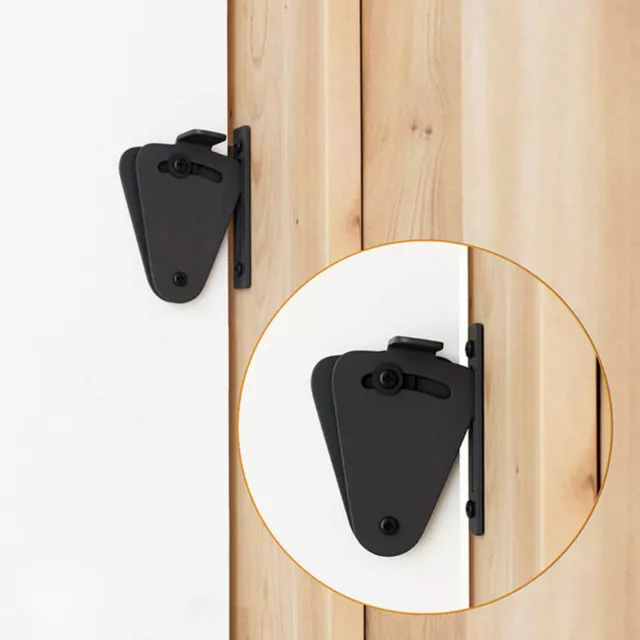 Lock For Sliding Wood/Sliding Door Barn Door Latch Gate Easy DIY Hardware Kit