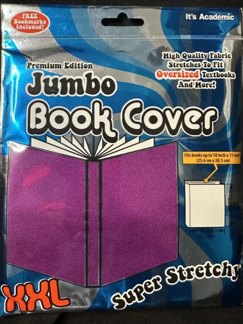 It's Academic, Inc., Premium Edition Fabric Jumbo Book Cover XXL Super Stretchy