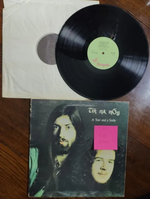 Tir Na Nog A Tear & A Smile Vinyl Record G+/G+ CHR 1006 1972 3