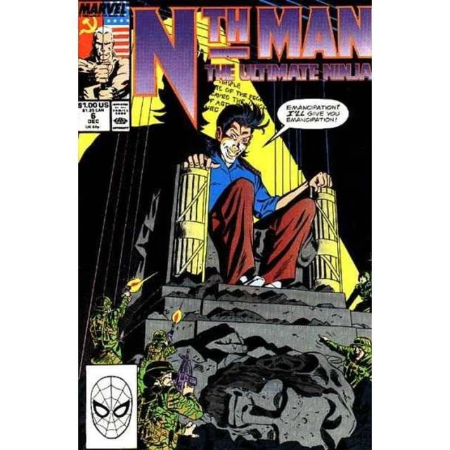 Nth Man The Ultimate Ninja #6 in Very Fine + condition. Marvel comics [d|