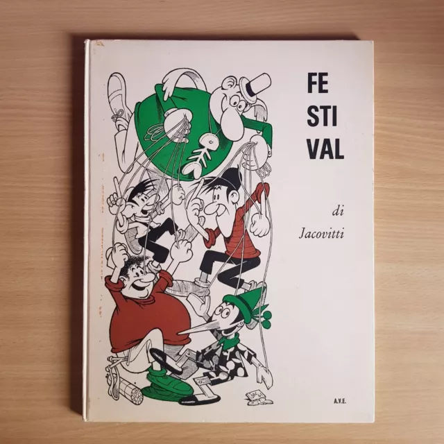 Libro fumetto "FESTIVAL" di JACOVITTI - A.V.E. - A COLORI - CARTONATO