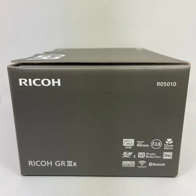 Ricoh GR IIIx Compact Digital Camera Single focus lens 24.2 MP APS-C Black N 2
