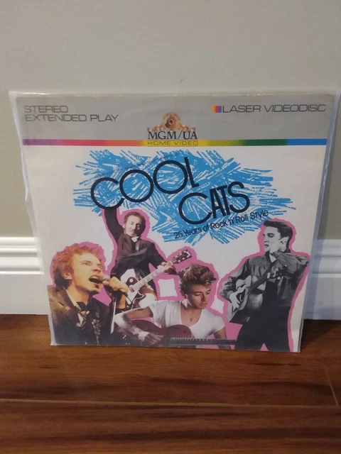 COOL CATS 25 Years Of Rock 'N' Roll Style (1984)VHS: MGM Bowie Sex