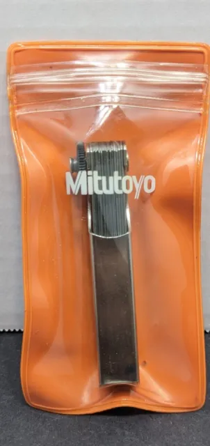 Mitutoyo Metric Feeler Thickness Gage Set 950-251 # 19261 .127mm-.889mm BT C3