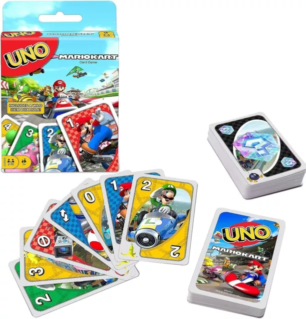 UNO Minecraft Card Game for Kids & Family, 2-10 Players, Ages 7 Years &  Older 