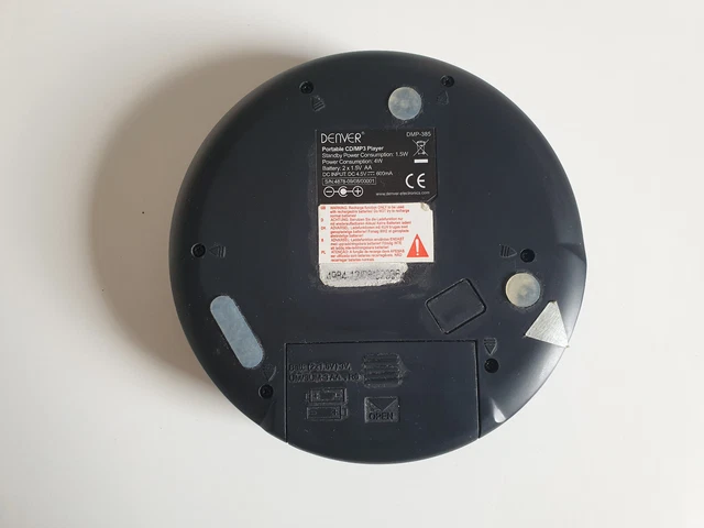 Denver DMP-385 MP3 Digital Discman tragbarer CD Player 3