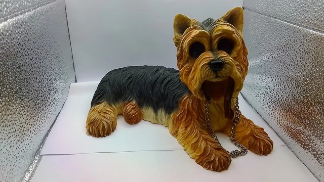 The leonardo collection "walkies" 2003 Yorkshire terrier ornament