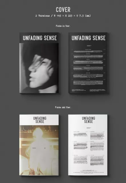 Yesung Unfading Sense (Photobook) (CD) 3