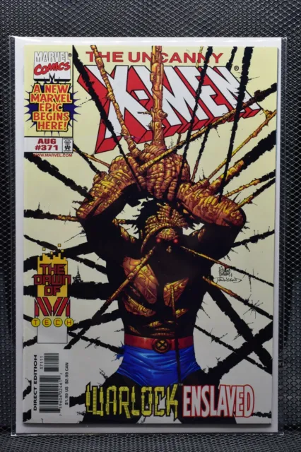 Uncanny X-Men #371 Marvel Comics Warlock Appears Wolverine Gambit Rogue 9.4