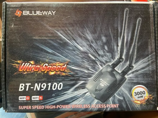 Blueway ultra power bt-n9100 wireless antena