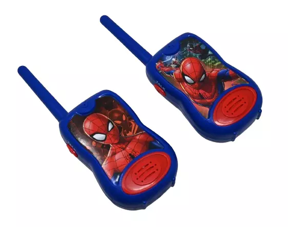 Lexibook TW12SP Spider Funkgerät, Walkie-Talkies 100 m, Blau/Rot *A