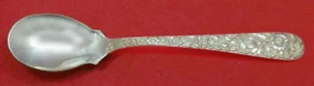 Repousse by Kirk Sterling Silver Ice Cream Spoon 5 7/8" Custom