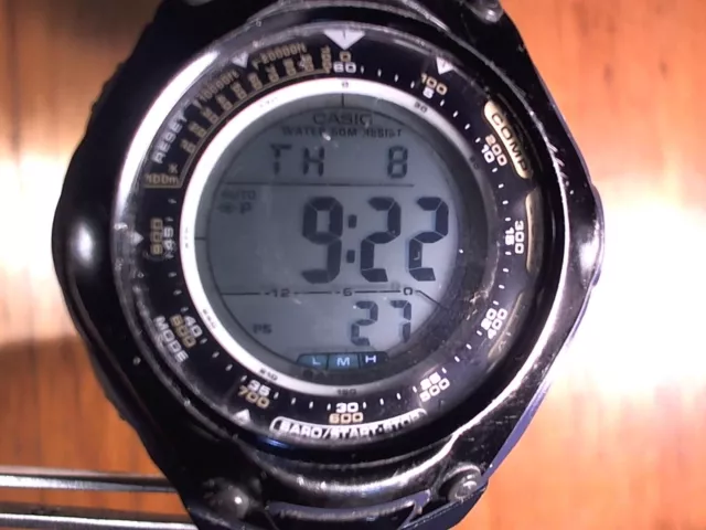 Casio PRO-TREK triple sensor