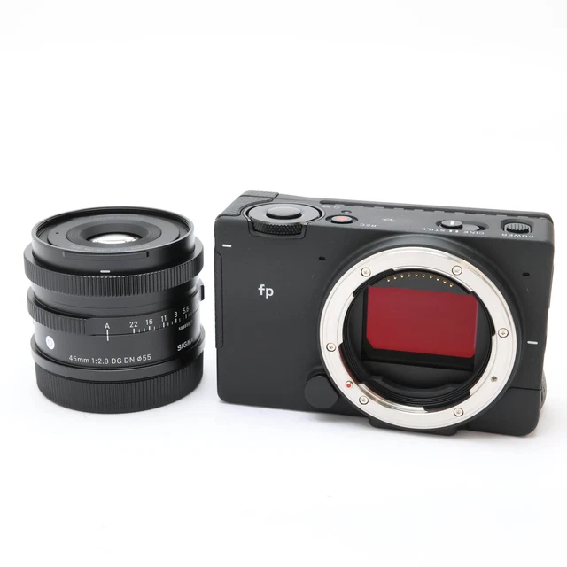 SIGMA fp 45mm F2.8 DG DN KIT 箱付き 木製グリップ SIGMA(シグマ) fp & Contemporary 45mm F2.8 DG DN キット (NJ