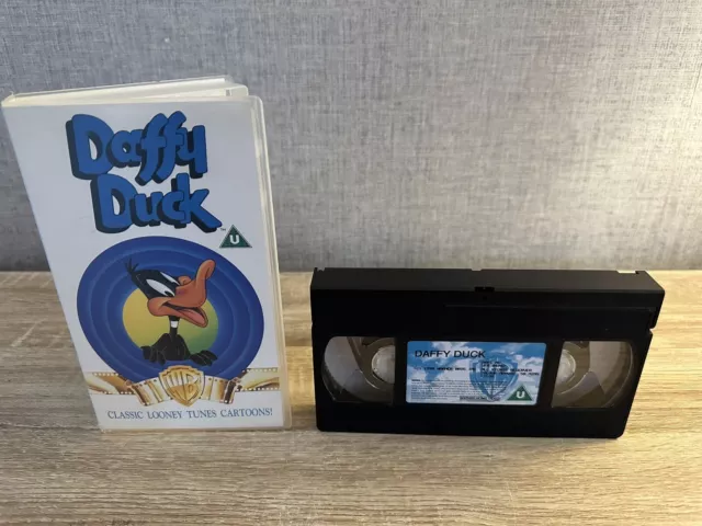 Daffy Duck VHS Video, Retro Classic Looney Tunes Cartoons