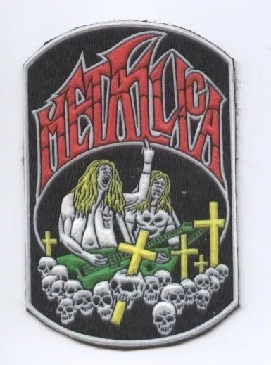 Metallica synthetic 3D patch early 80's RARE