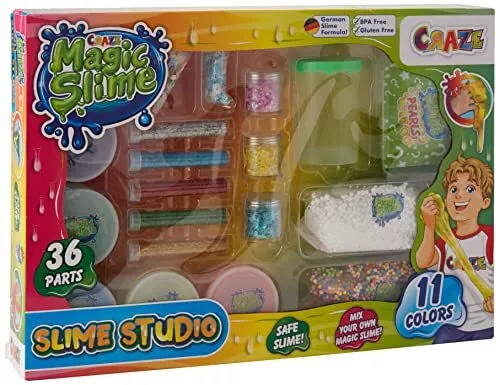 Craze Magic Slime Licorne - Slime Enfant 75ml dans Un Sachet à Fermeture  éclair, Slime kit coloré avec Surprise à l'intérieur - Jouet Licorne Fille