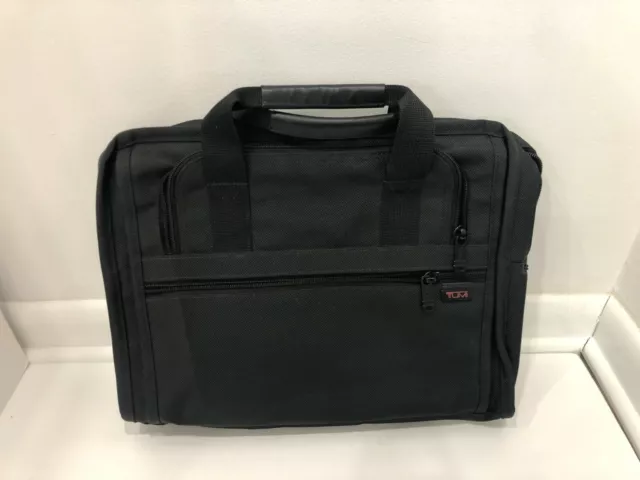 TUMI 16" Ballistic Nylon Black Briefcase - Unused