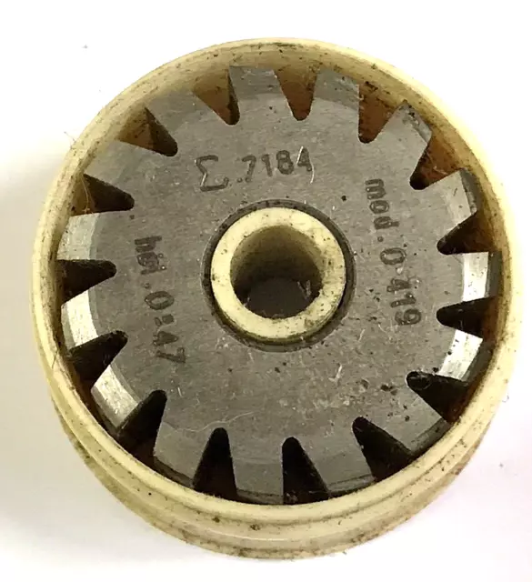 fraise mère modul 0 419  horloger tour cutting watchmakers cutter roue pinion 8