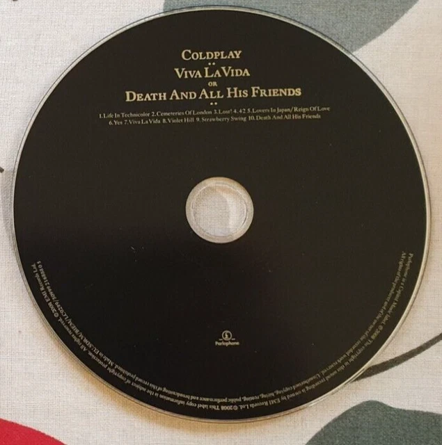 COLDPLAY - VIVA La Vida or Death And All His Friends UK CD Album (Chris ...