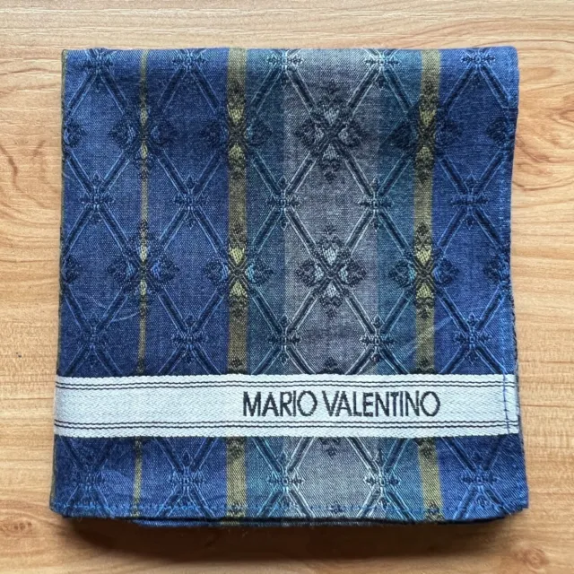 Handkerchief Men's Vintage Art Geometric Cross Cotton Pocket Square 18"