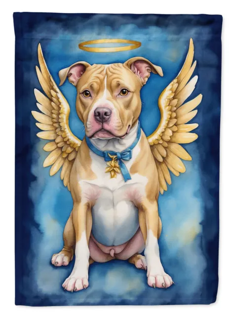 Pit Bull Terrier My Angel Flag Canvas House Size DAC7049CHF