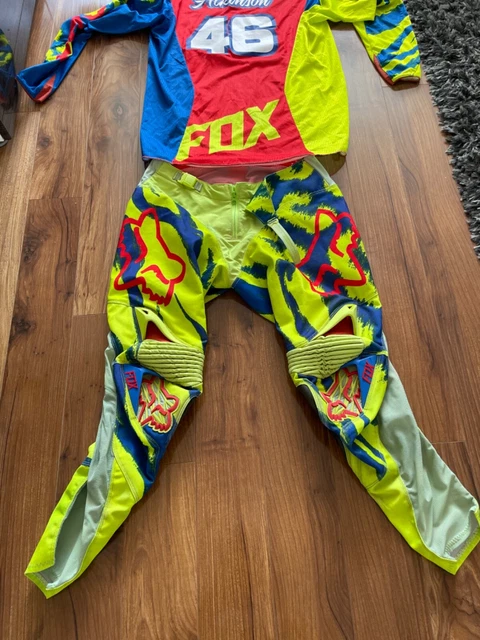 Kit motocross fox pantaloni 32 top large