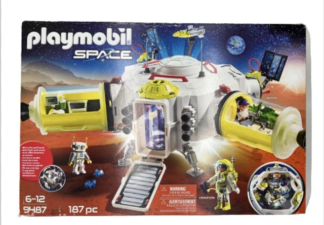 PLAYMOBIL Mars-Station (9487), Mehrfarbig, Spielzeug, Raumstation, Weltall