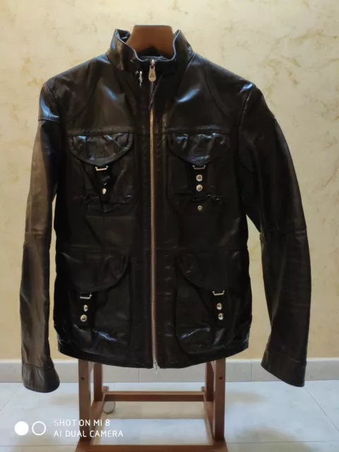 Giacca pelle uomo peuterey sale