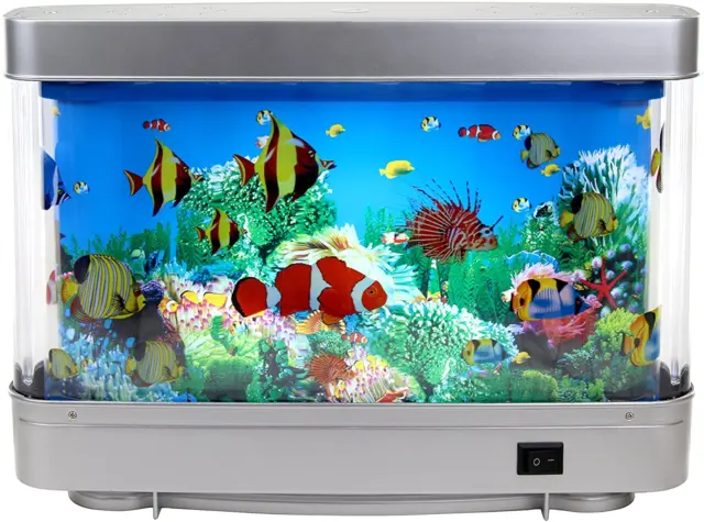 Lightahead Artificial Tropical Fish Decorative Sensory Aquarium Lamp Virtual Oce