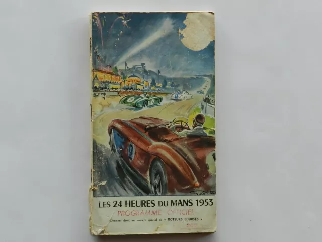 Programme officiel ACO des 24h du Mans du 13 et 14 juin 1953