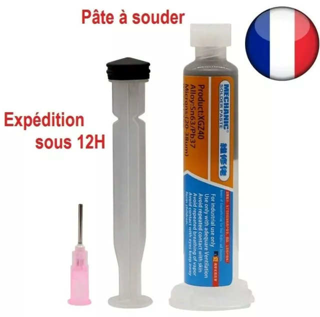 Pâte à Souder braser XG-Z40 10cc  Soudage avec Piston